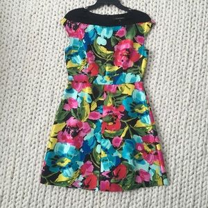 Cynthia Steffe Floral Silk Dress